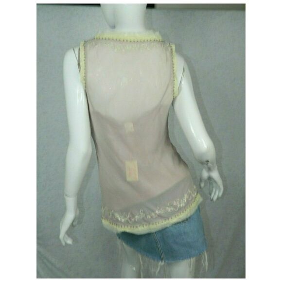GOLD HAWK Cami Top  Size Medium Y2K  Silk Pink Mauve Detectable Lining - Picture 2 of 8